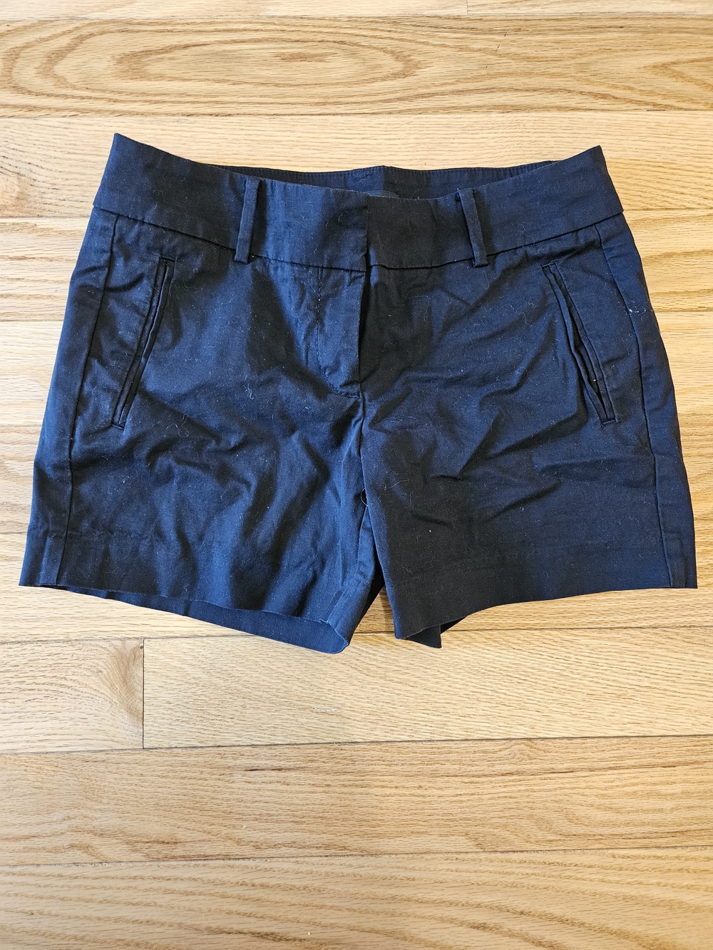 Ann Taylor Black Tailored Shorts 2 Petite